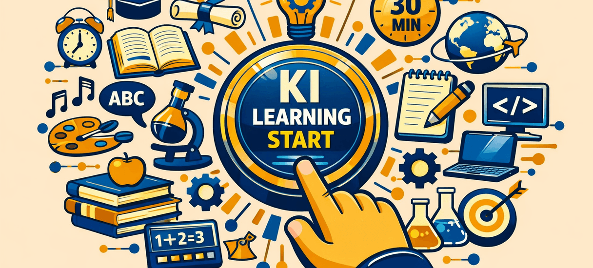 Weiterbildung auf Knopfdruck: Wie du mit KI in 30 Minuten täglich neue Fähigkeiten lernen kanst